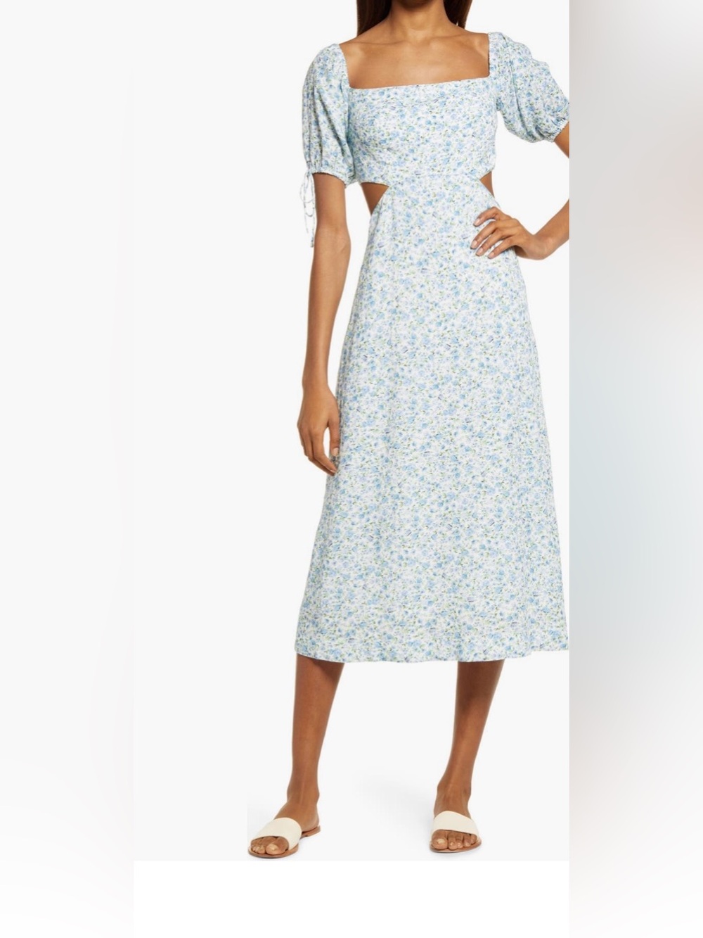 Ever New Frankie Cut Out Midi Dress